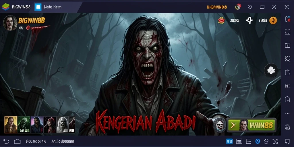 Tampilan gameplay mengerikan di dunia BIGWIN88