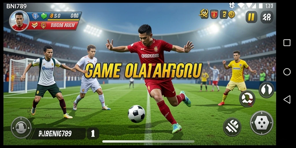 Tampilan gameplay BNI789 yang seru dan penuh aksi olahraga.