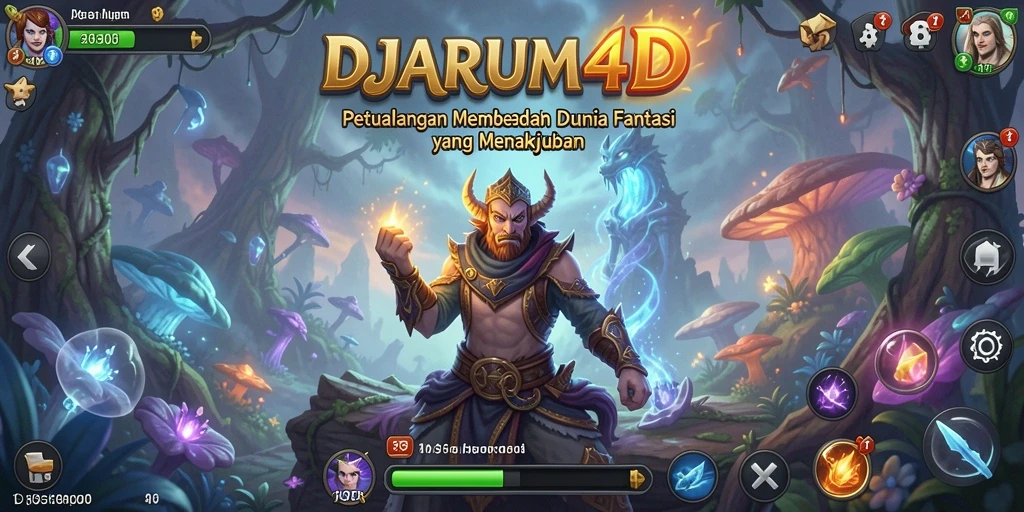 Tampilan gameplay DJARUM4D yang menampilkan aksi pertarungan seru.