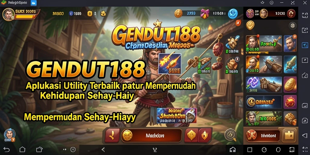Tampilan screenshot utama GENDUT188 yang menunjukkan fitur pengelolaan tugas.