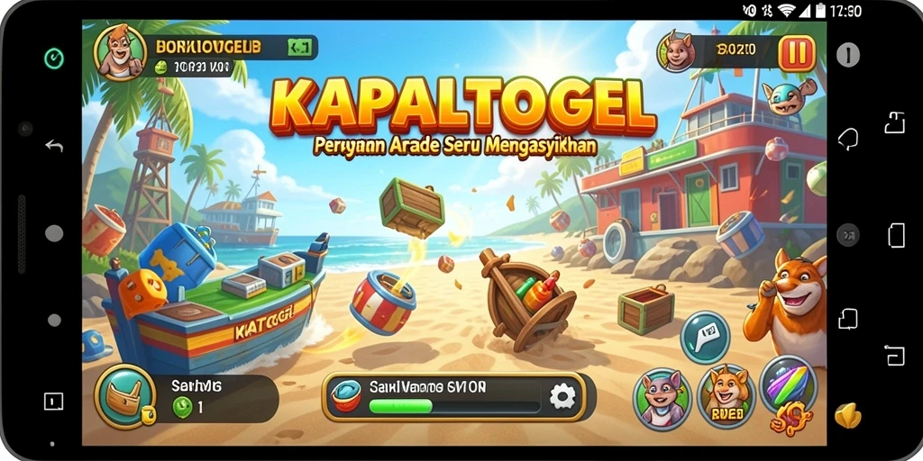 Screenshot gameplay KAPALTOGEL yang menampilkan aksi seru.