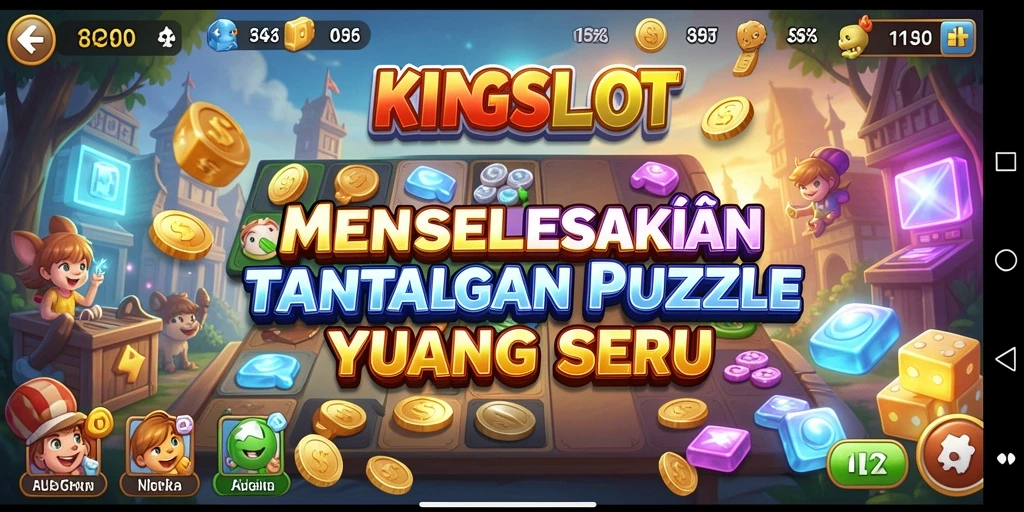 Tampilan gameplay KINGSLOT yang menarik dan menantang.