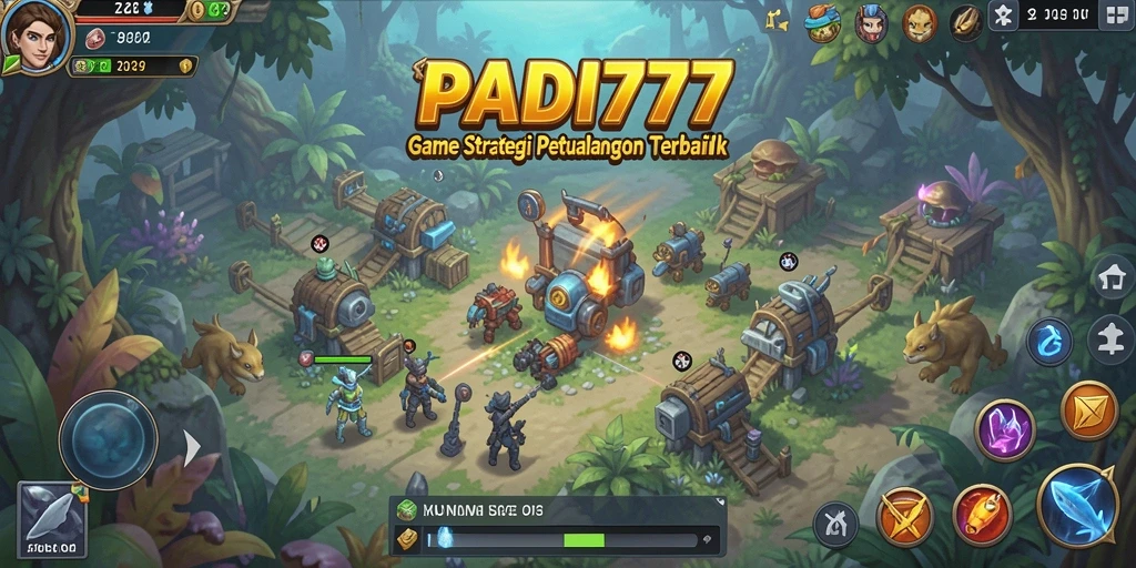 Tampilan gameplay PADI777 yang seru dan penuh strategi.