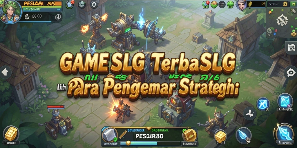 Screenshot utama PESIAR88 menampilkan aksi seru dalam gameplay SLG.