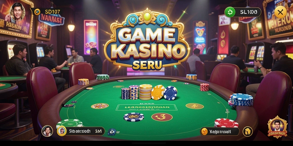 Tampilan gameplay Kasino yang seru dan menegangkan di SD107.
