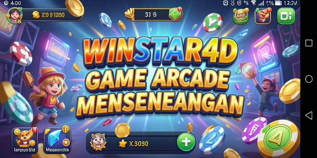 Tampilan gameplay seru dari WINSTAR4D yang memikat.